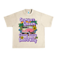 Sandshell camp camping camper queen classy sassy and a bit smart assycamper camp Urban Heavy Tee - linhVisuals