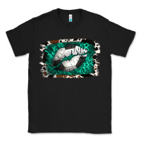 Black Soccer Lips Classic Tee - Jasminsmagicworld