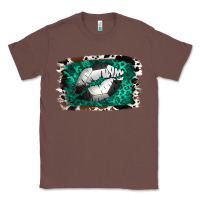 Chestnut Soccer Lips Classic Tee - Jasminsmagicworld