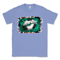 Colony Blue Soccer Lips Classic Tee - Jasminsmagicworld