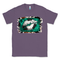 Lavender Soccer Lips Classic Tee - Jasminsmagicworld