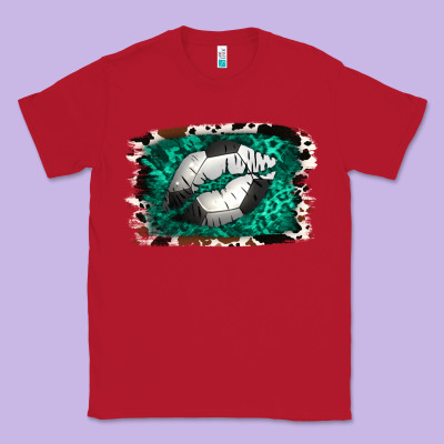 Soccer Lips Classic Tee Designed By Jasminsmagicworld