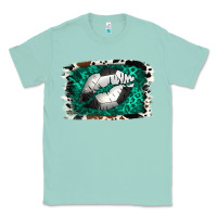 Seafoam Soccer Lips Classic Tee - Jasminsmagicworld