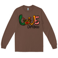 Chestnut love Christmas Long Sleeve Tee - CowhideDigitalArt