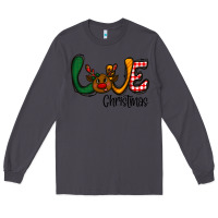 Smoke love Christmas Long Sleeve Tee - CowhideDigitalArt