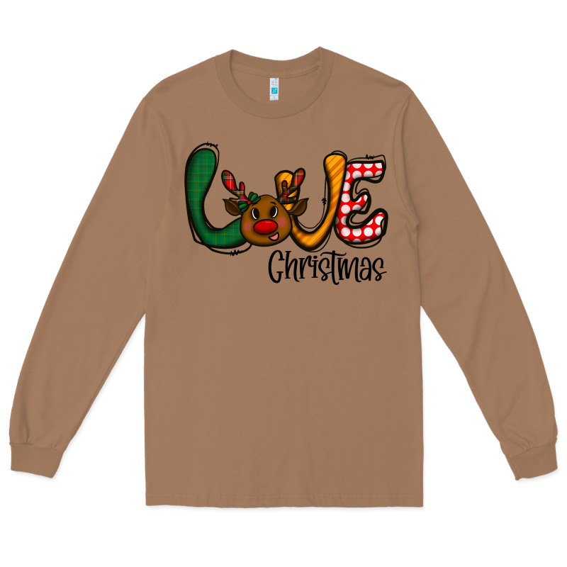 Love Christmas Long Sleeve Tee by CowhideDigitalArt | Teevron