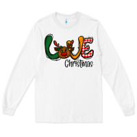 White love Christmas Long Sleeve Tee - CowhideDigitalArt