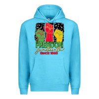 Ocean Blue freedom juneteenth since 1865 Premium Hoodie - BarkalooDesign