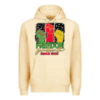 Pina Colada freedom juneteenth since 1865 Premium Hoodie - BarkalooDesign