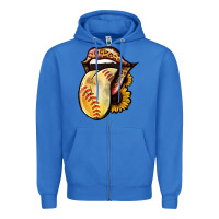 True Royal Softball Tongue Zipper Hoodie - Jasminsmagicworld