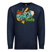Navy pre k dude Premium Sweatshirt - RanaPortraitStore
