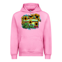 Fuchsia Pink wyoming map sunflower cactus serape Urban Hoodie - RanaPortraitStore