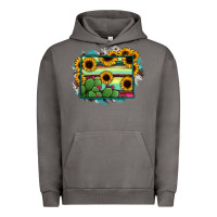 Pigment Tornado wyoming map sunflower cactus serape Urban Hoodie - RanaPortraitStore