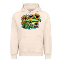 Sandshell wyoming map sunflower cactus serape Urban Hoodie - RanaPortraitStore