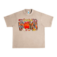 French Oak basketball mama Urban Heavy Tee - CowhideDigitalArt