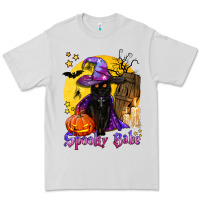 Dove Grey spooky babe black witch cat Premium Tee - BundleAndBundleShop