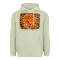 Matcha glitter leopard basketball background Heavyweight Hoodie - RanaPortraitStore