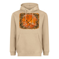 Mushroom glitter leopard basketball background Heavyweight Hoodie - RanaPortraitStore