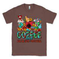 Chestnut Coffee And American Football Coffee Cups Classic Tee - FaDigitalArtStudio