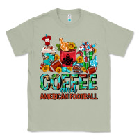 Matcha Coffee And American Football Coffee Cups Classic Tee - FaDigitalArtStudio