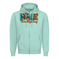 Seafoam love thanksgivings turkey Zipper Hoodie - RanaPortraitStore