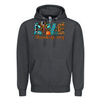 Smoke love thanksgivings turkey Zipper Hoodie - RanaPortraitStore