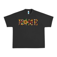 Pigment Black christmas home with windmill Urban Heavy Tee - RanaPortraitStore