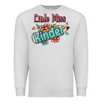 Dove Grey little miss kindergarten Premium Sweatshirt - RanaPortraitStore