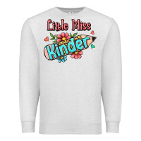 Oatmeal Heather little miss kindergarten Premium Sweatshirt - RanaPortraitStore