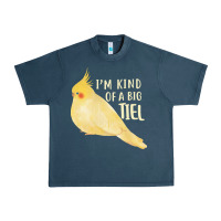 Midnight Navy cockatiel t  shirt i’m kind of a big tiel t  shirt Urban Heavy Tee - linhVisuals