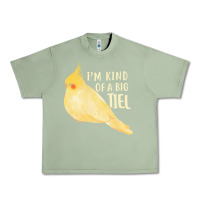 Oil Green cockatiel t  shirt i’m kind of a big tiel t  shirt Urban Heavy Tee - linhVisuals
