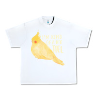 White cockatiel t  shirt i’m kind of a big tiel t  shirt Urban Heavy Tee - linhVisuals