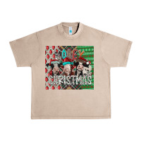 French Oak mooey Christmas Urban Heavy Tee - CowhideDigitalArt