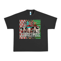 Pigment Black mooey Christmas Urban Heavy Tee - CowhideDigitalArt