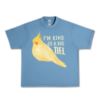 Pebble Blue cockatiel t  shirt i’m kind of a big tiel t  shirt Urban Heavy Tee - linhVisuals