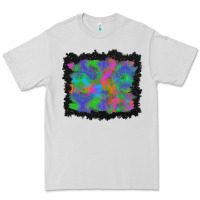 Dove Grey halloween neon leopard background Premium Tee - BundleAndBundleShop
