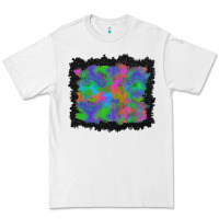 White halloween neon leopard background Premium Tee - BundleAndBundleShop