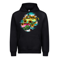 Black west virginia map sunflower cactus serape Urban Hoodie - RanaPortraitStore