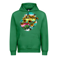 Emerald west virginia map sunflower cactus serape Urban Hoodie - RanaPortraitStore