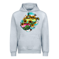 Heather Grey west virginia map sunflower cactus serape Urban Hoodie - RanaPortraitStore
