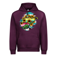 Mauve Wine west virginia map sunflower cactus serape Urban Hoodie - RanaPortraitStore