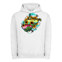 Pigment Lunar Rock west virginia map sunflower cactus serape Urban Hoodie - RanaPortraitStore