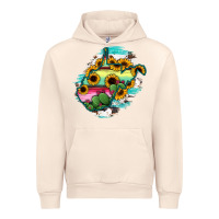 Sandshell west virginia map sunflower cactus serape Urban Hoodie - RanaPortraitStore