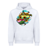 White west virginia map sunflower cactus serape Urban Hoodie - RanaPortraitStore