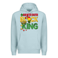Blue Mist juneteenth black king Premium Hoodie - BarkalooDesign