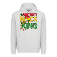 Dove Grey juneteenth black king Premium Hoodie - BarkalooDesign
