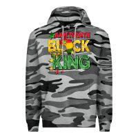 Slate Camo juneteenth black king Premium Hoodie - BarkalooDesign