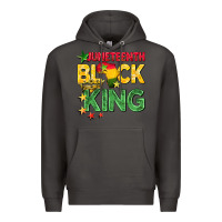 Smoke juneteenth black king Premium Hoodie - BarkalooDesign