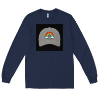 Navy capt america Long Sleeve Tee - Rosma