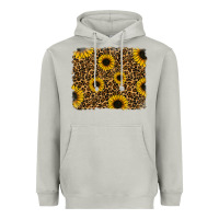 Moon Dust leopard sunflowers background Heavyweight Hoodie - RanaPortraitStore